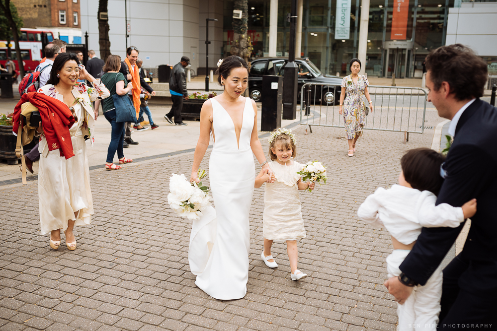 DJ and Olly's Wedding at Hackney Town Hall and The V & A Museum of Childhood, London by Ben Pipe Wedding Photography on 23rd June 2018